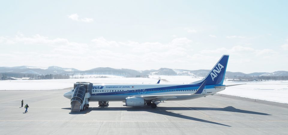 SFC修行第1弾 流氷タッチ 羽田 – オホーツク紋別 NH375/376